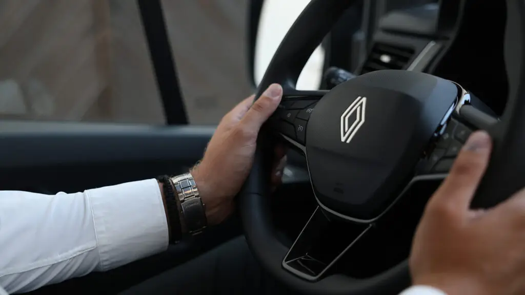 Renault enterijer volan